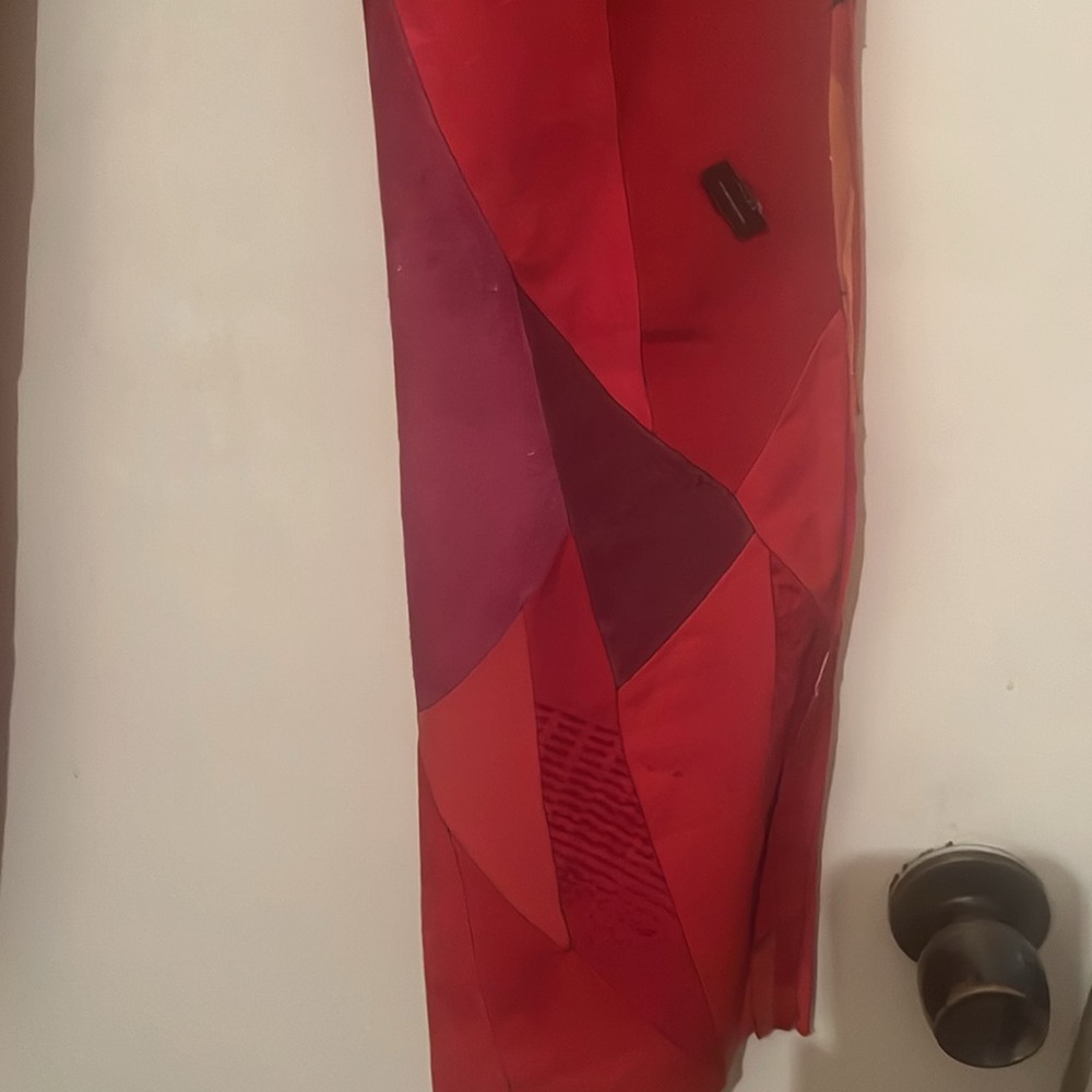 Vintage Wilsons Pelle Studio leather suede patchwork pants size 4 - Picture 7 of 16